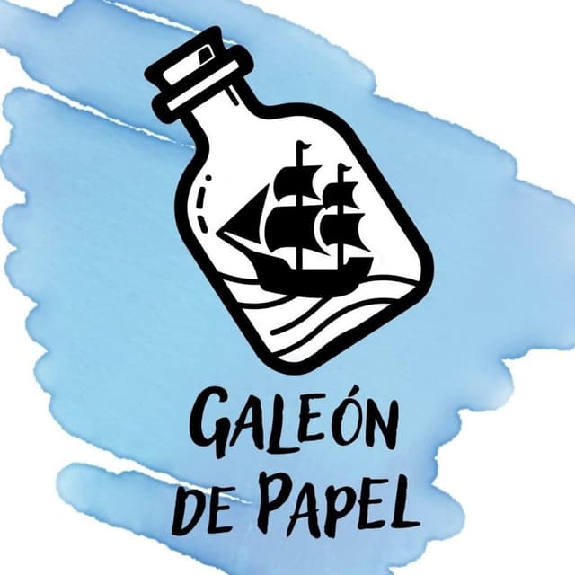 Galeón de papel